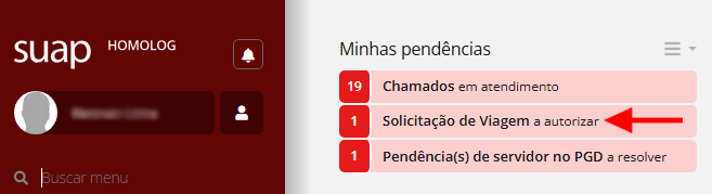 Notificação de Pendência