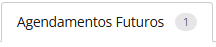 Aba de Agendamentos Futuros